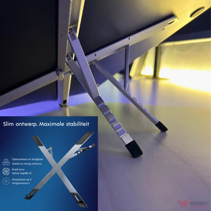 Werbro PRO - Ergonomische Laptop standaard (11-17 inch)