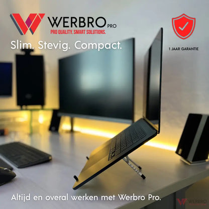 Werbro PRO - Ergonomische Laptop standaard (11-17 inch)
